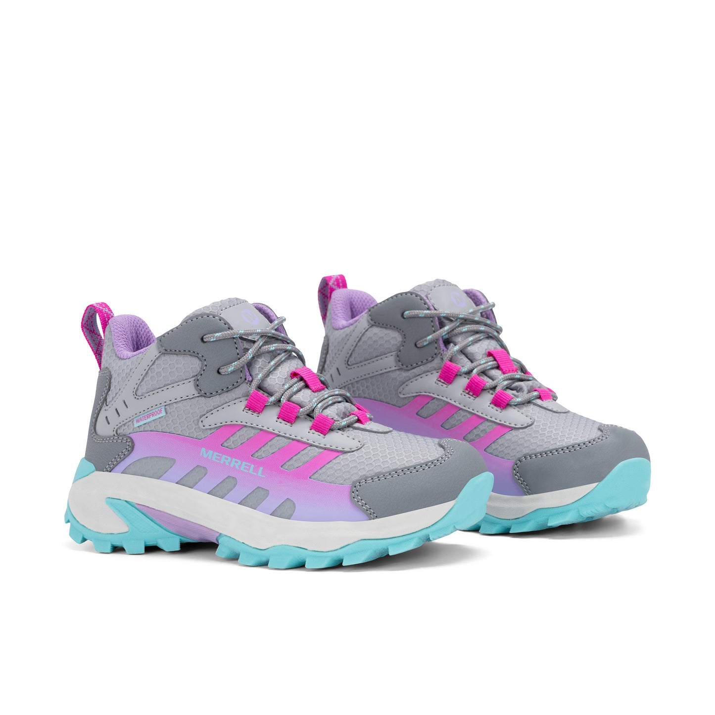 Moab Speed 2 Mid Sneaker- Big Kid Grey Lilac