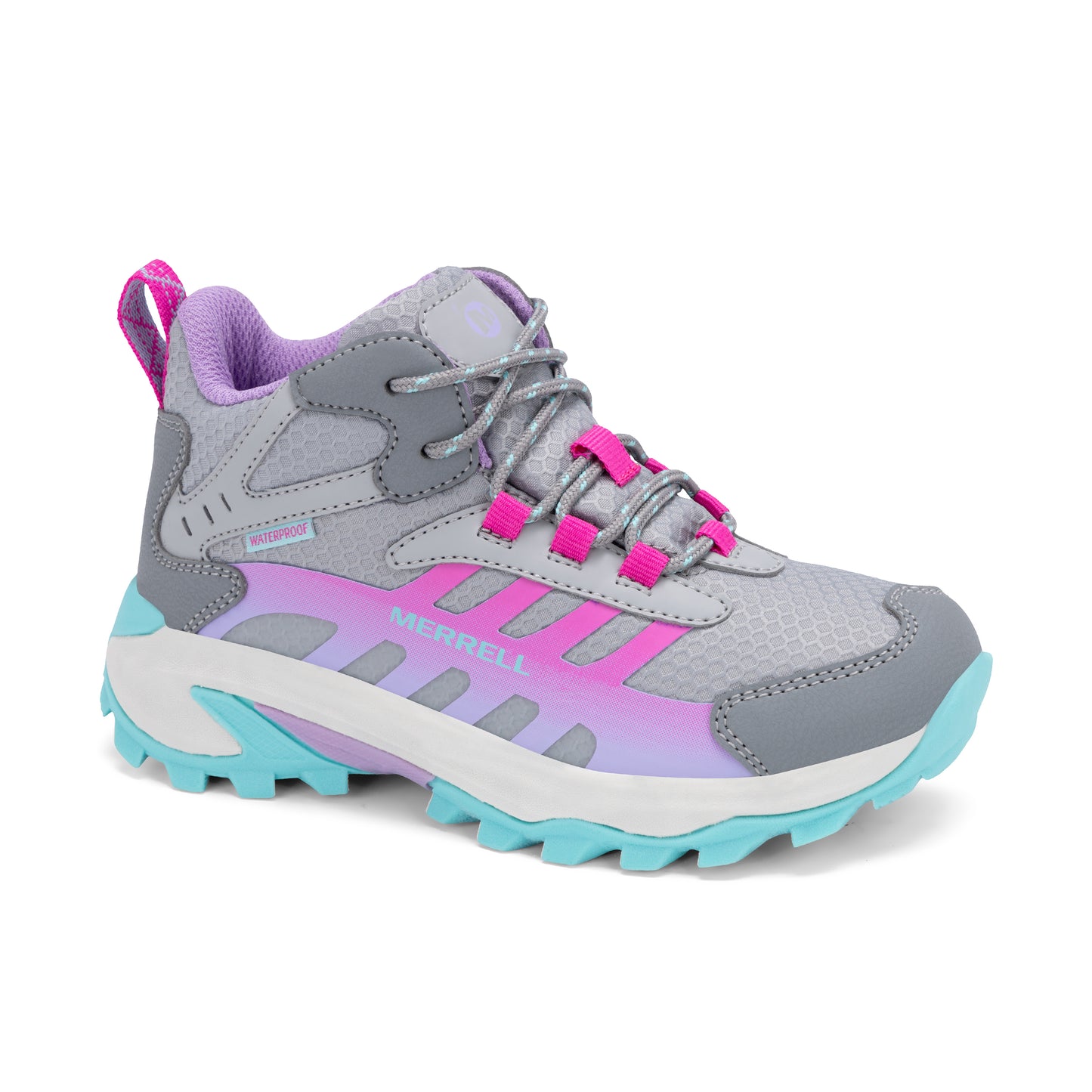 Moab Speed 2 Mid Sneaker- Big Kid Grey Lilac