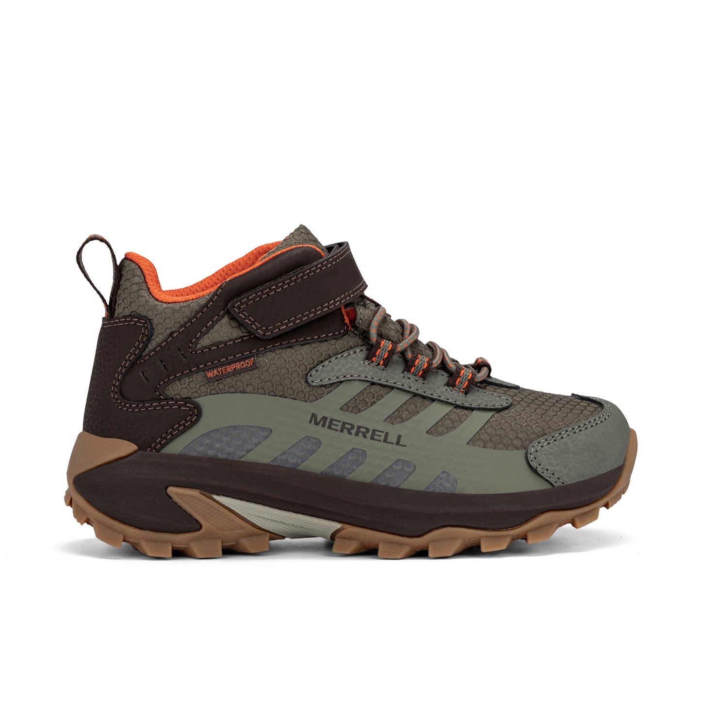 Moab Speed 2 Mid AC Sneaker - Big Kid Brown Olive