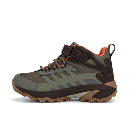 Moab Speed 2 Mid AC Sneaker - Big Kid Brown Olive