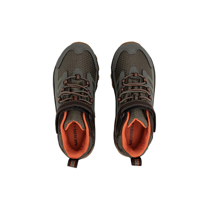 Moab Speed 2 Mid AC Sneaker - Big Kid Brown Olive