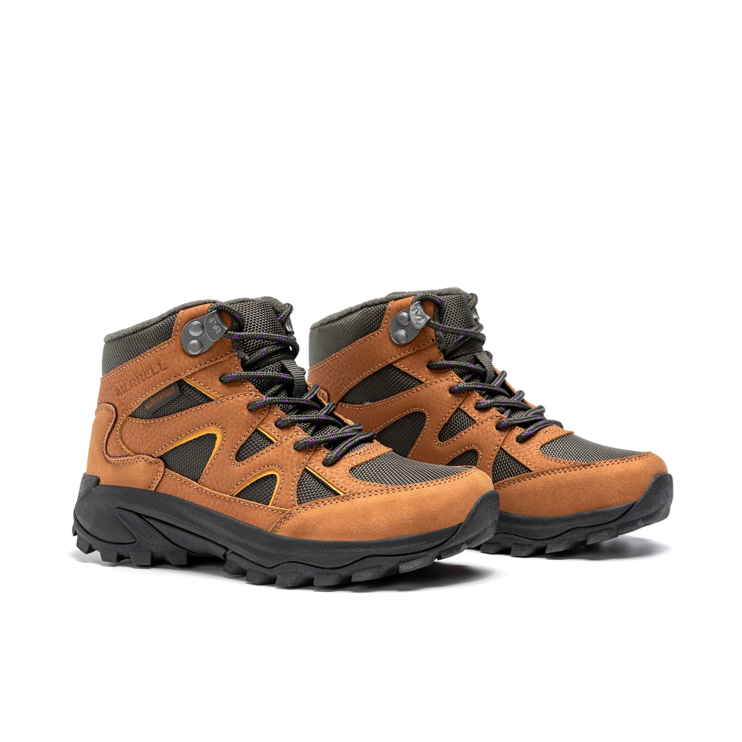 Moab Peak Waterproof Boot - Big Kid Tan/Olive