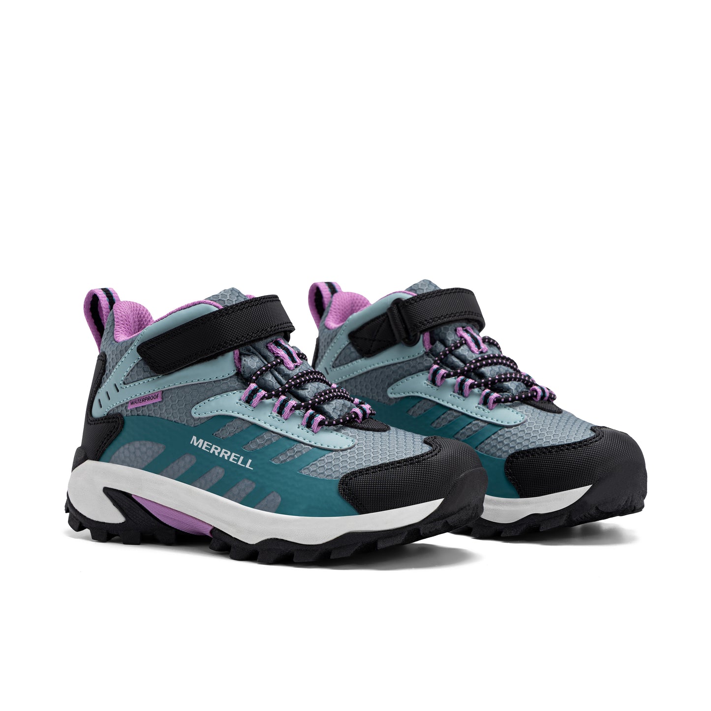 Moab Speed 2 Mid AC Sneaker - Big Kid Sage Black