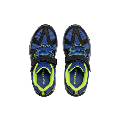 Ridge Trek Sneaker - Big Kid Black/Blue
