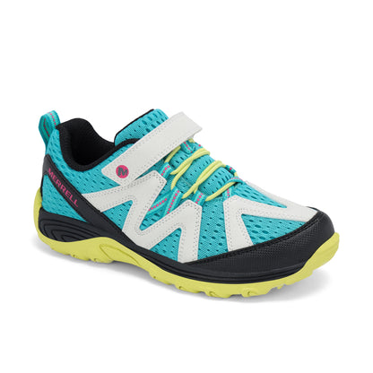 Ridge Trek Sneaker - Big Kid Teal Multi