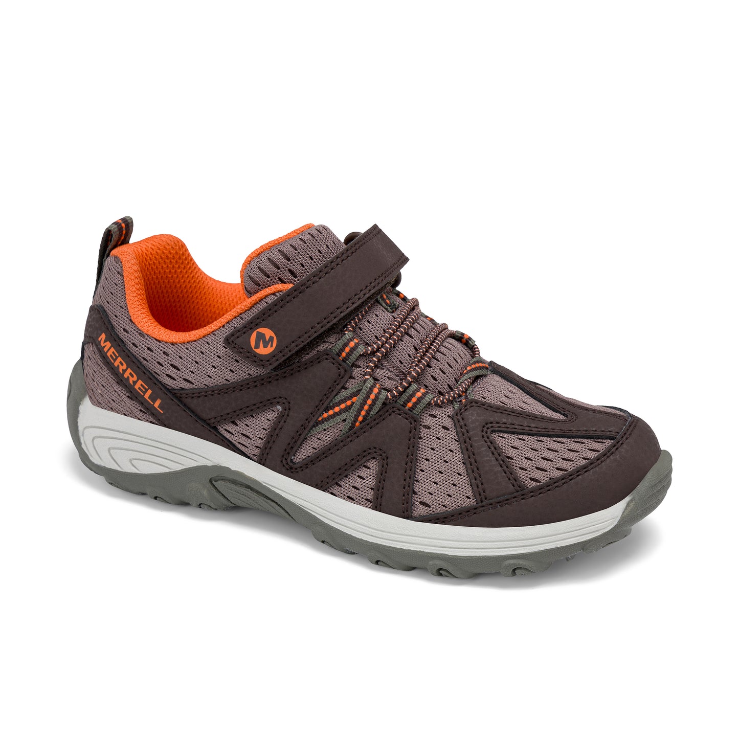 Ridge Trek Sneaker - Big Kid Brown Olive