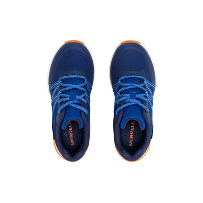 Snova Sneaker - Big Kid White Blue