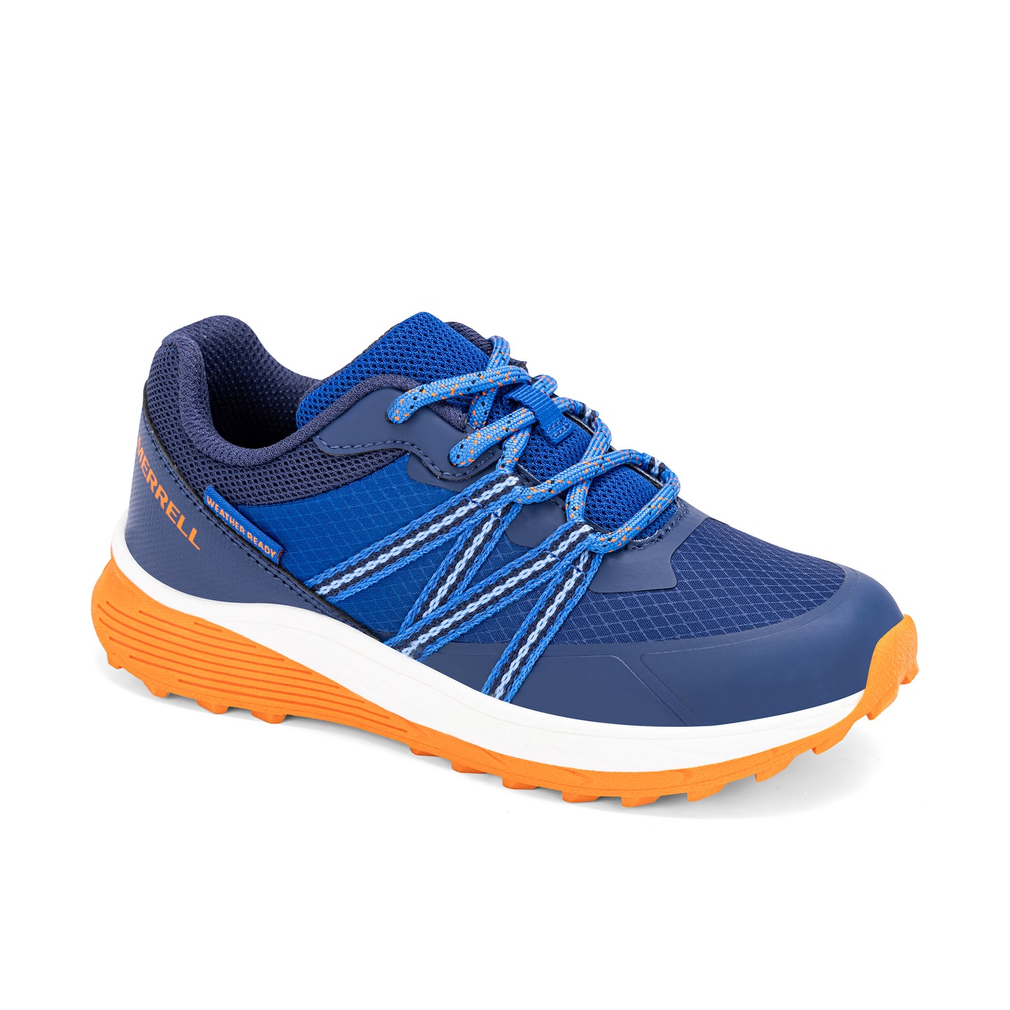 Snova Sneaker - Big Kid White Blue