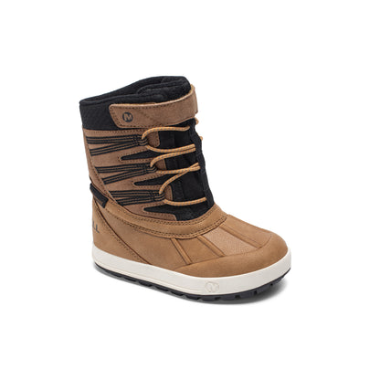 Snow Bank 5.0 Jr. Waterproof Boot - Little Kid Wheat/Black