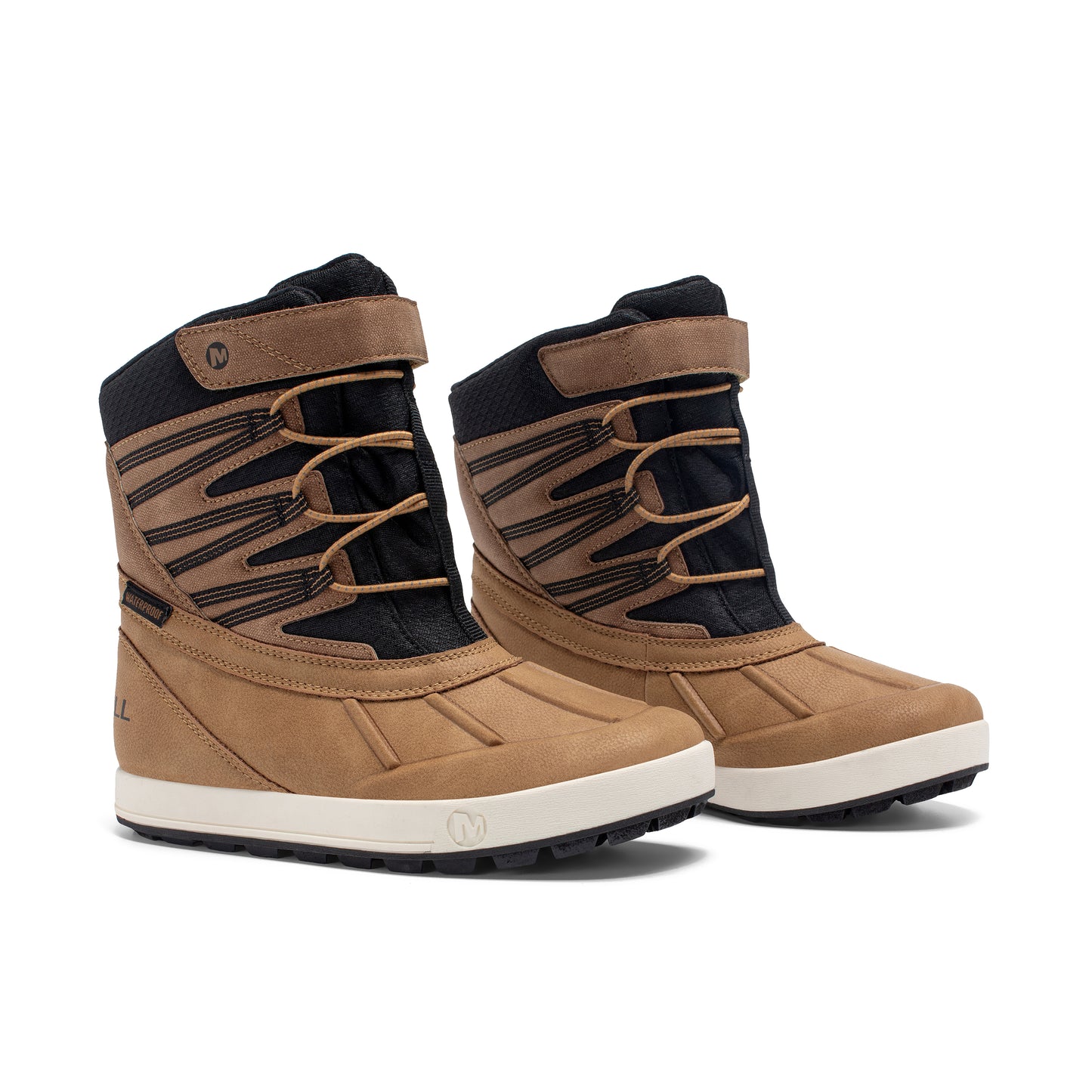 Snow Bank 5.0 Waterproof Boot - Big Kid Wheat/Black