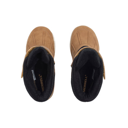 Snow Bank 5.0 Waterproof Boot - Big Kid Wheat/Black