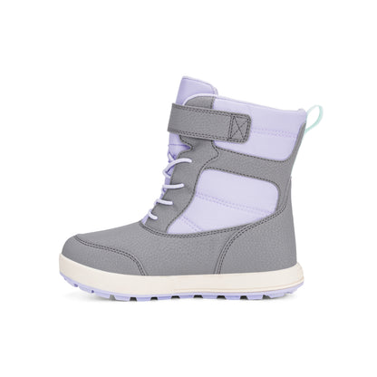 Snow Ridge Boot - Big Kids Grey/Lavender