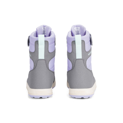 Snow Ridge Boot - Big Kids Grey/Lavender