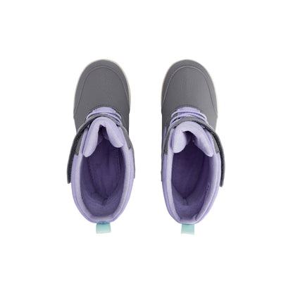 Snow Ridge Boot - Big Kids Grey/Lavender