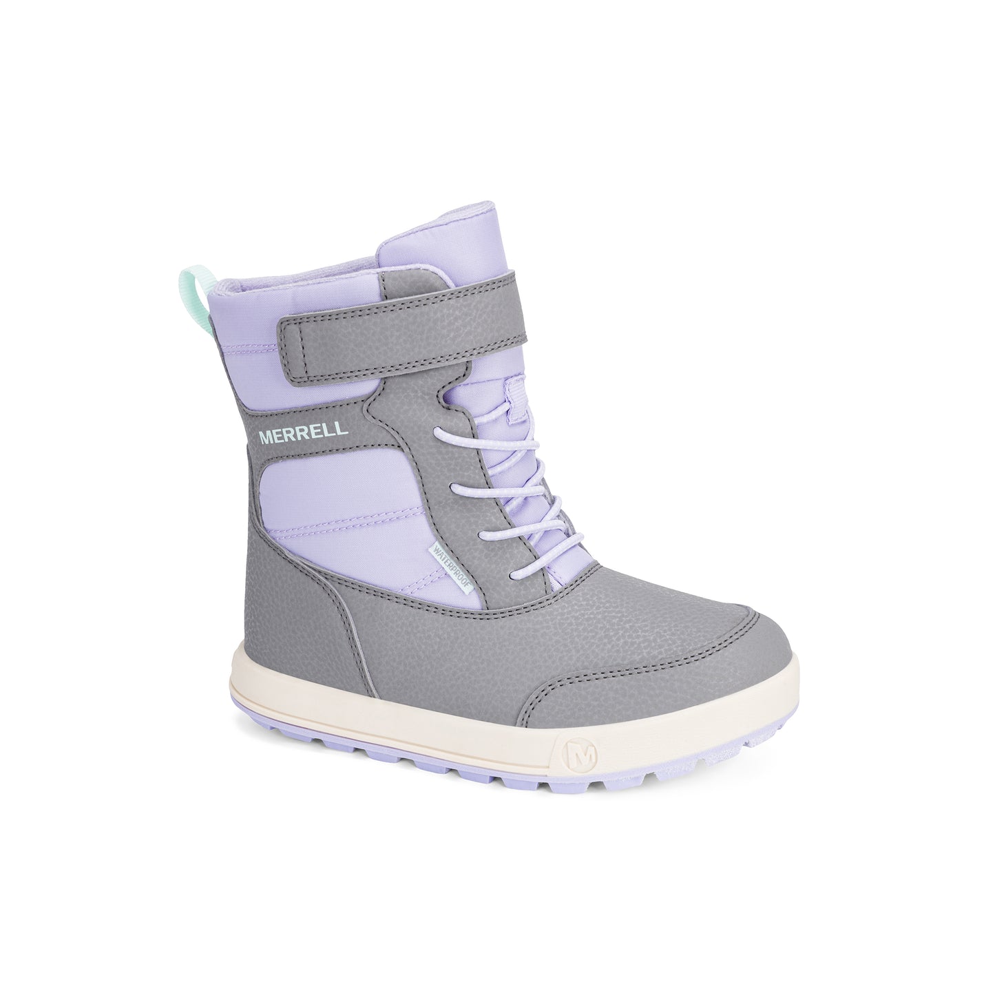 Snow Ridge Boot - Big Kids Grey/Lavender