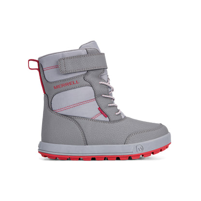 Snow Ridge Boot - Big Kids Black/Grey/Red