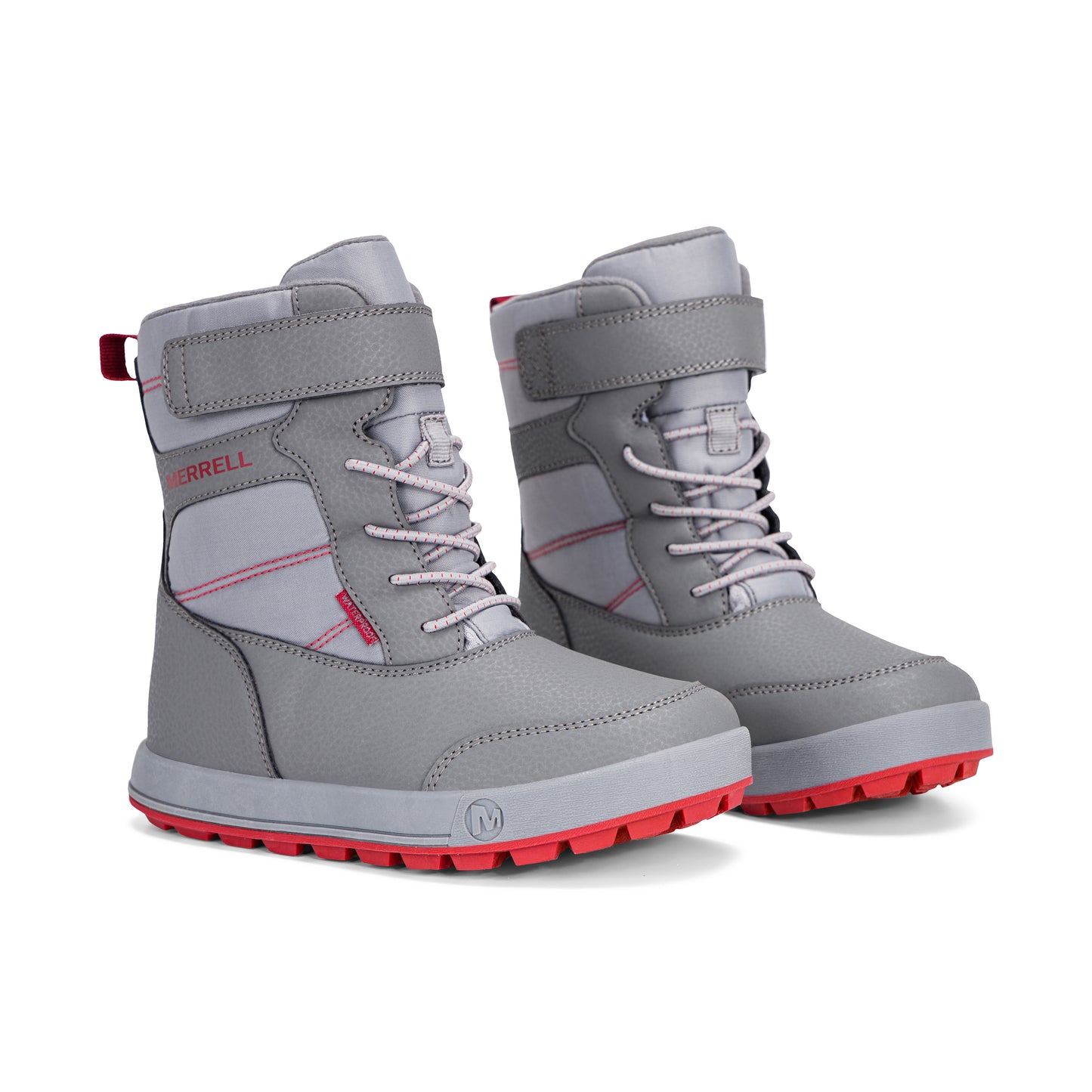 Snow Ridge Boot - Big Kids Black/Grey/Red