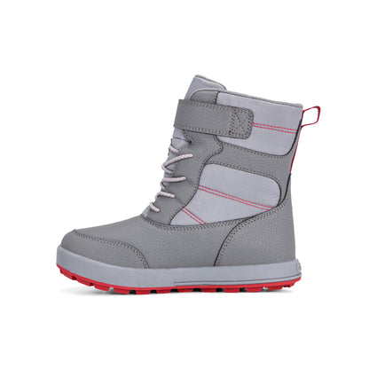 Snow Ridge Boot - Big Kids Black/Grey/Red