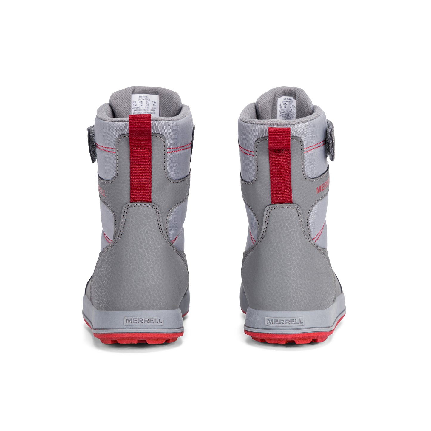 Snow Ridge Boot - Big Kids Black/Grey/Red