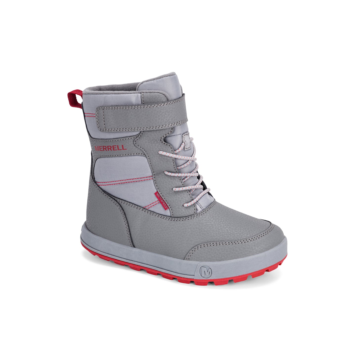 Snow Ridge Boot - Big Kids Black/Grey/Red