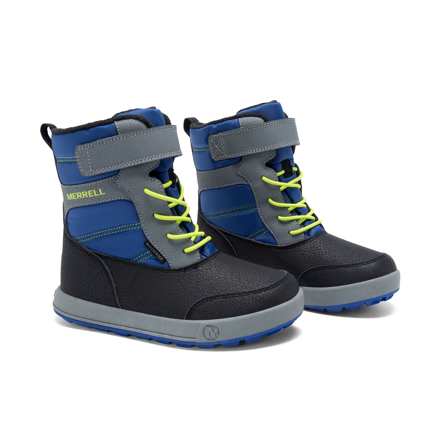Snow Ridge Boot - Big Kids Grey/Black/Blue
