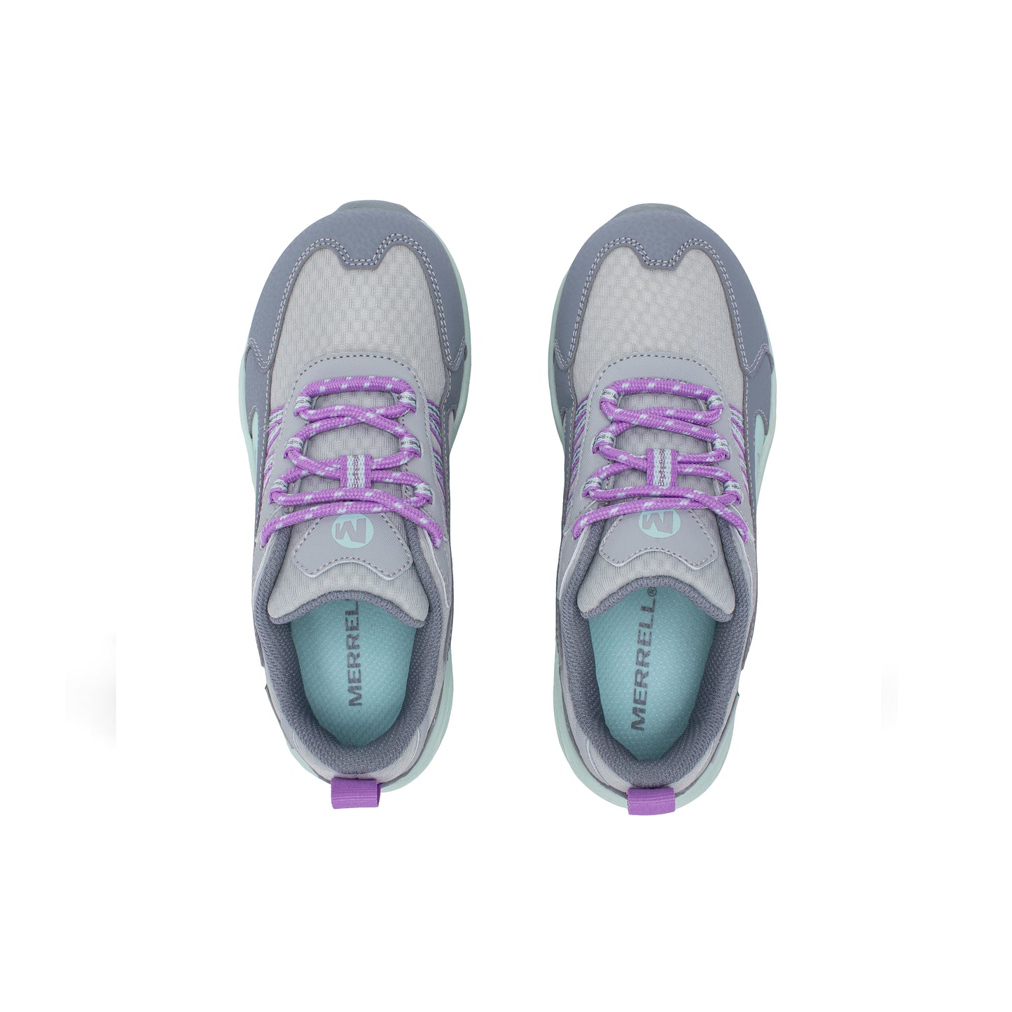Stowe Low Sneaker - Big Kid Grey/Aqua