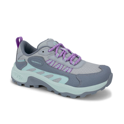 Stowe Low Sneaker - Big Kid Grey/Aqua