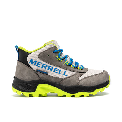 Stowe Mid Boot - Big Kid Grey/Lime