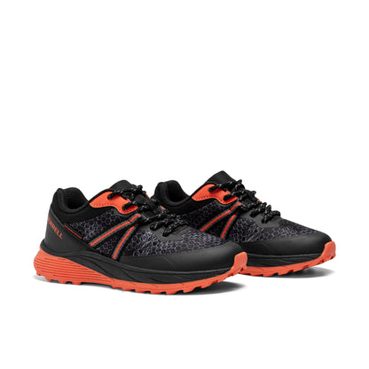 Snova Sneaker - Big Kid Black/Orange