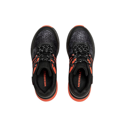 Snova Sneaker - Big Kid Black/Orange