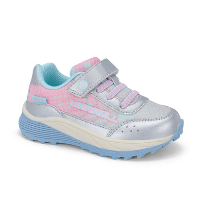 Snova Jr. Sneaker - Little Kid Silver/Pink