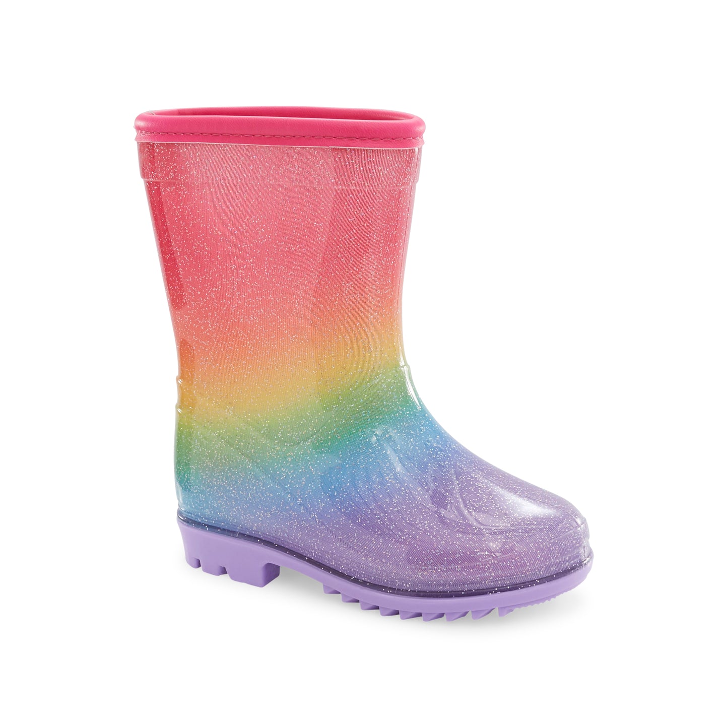 Reino Rain Boot Rainbow Glitter