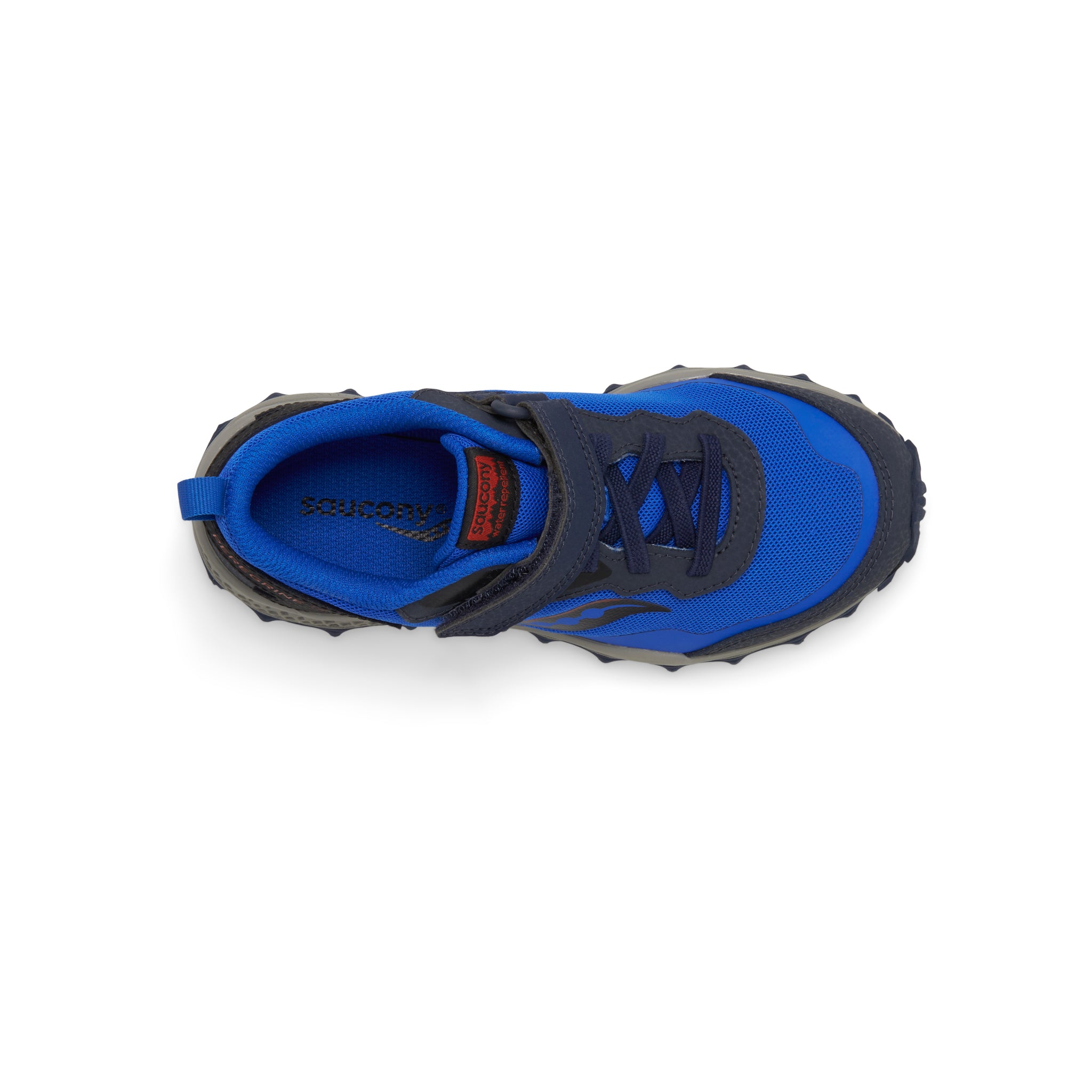 Scarpe Saucony Peregrine KDZ Bambini - Outdoor, Suola In Gomma, Chiusura A Strappo, Tacco Piatto - Foto 4