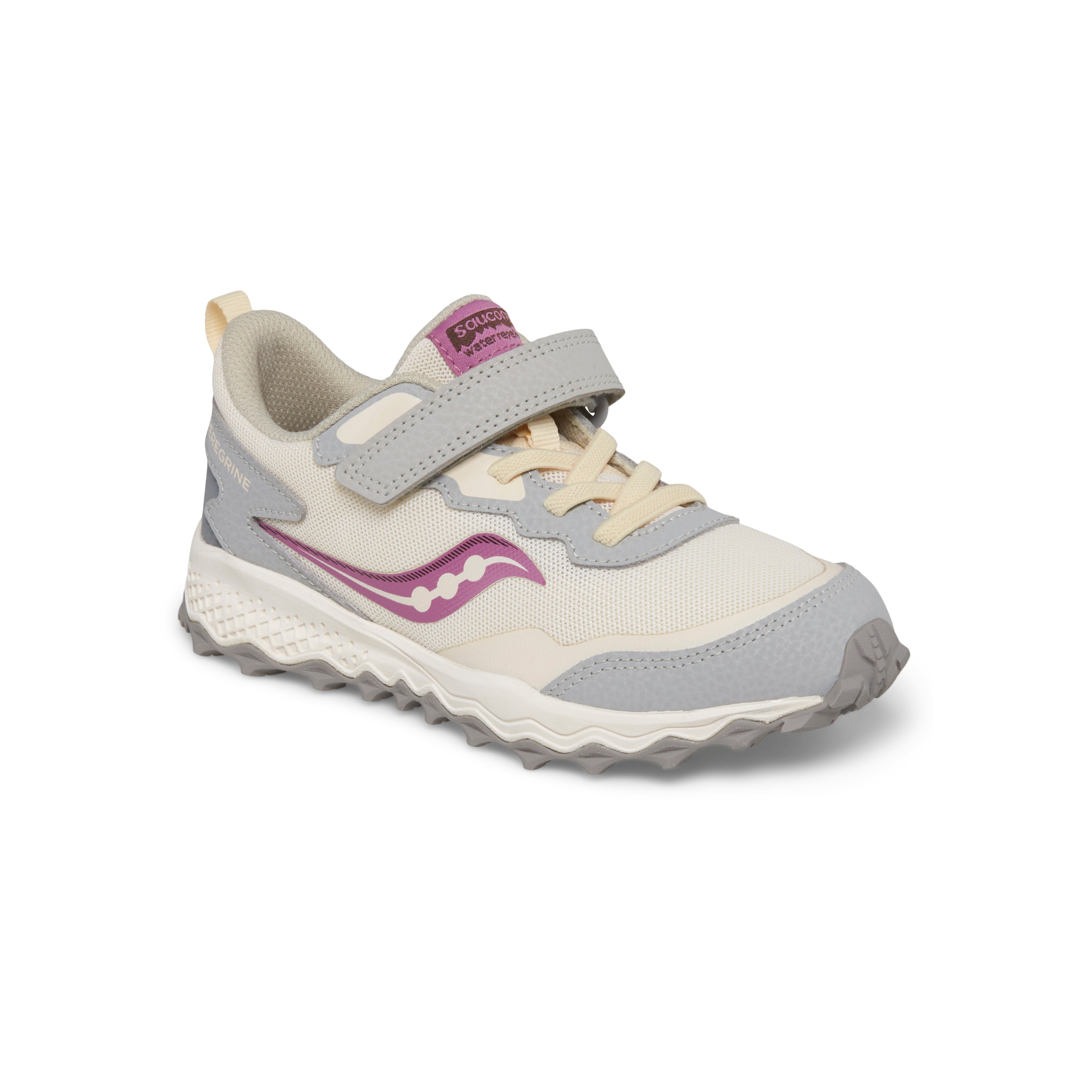 Saucony Kids コヒージョン 14 A/C (Little Kid/Big Kid) キッズ・ジュニア スニーカー Grey/Magent 取寄) サッカニー キッズ キッズ コーヒージョン KDZ A&frasl;C スニーカー