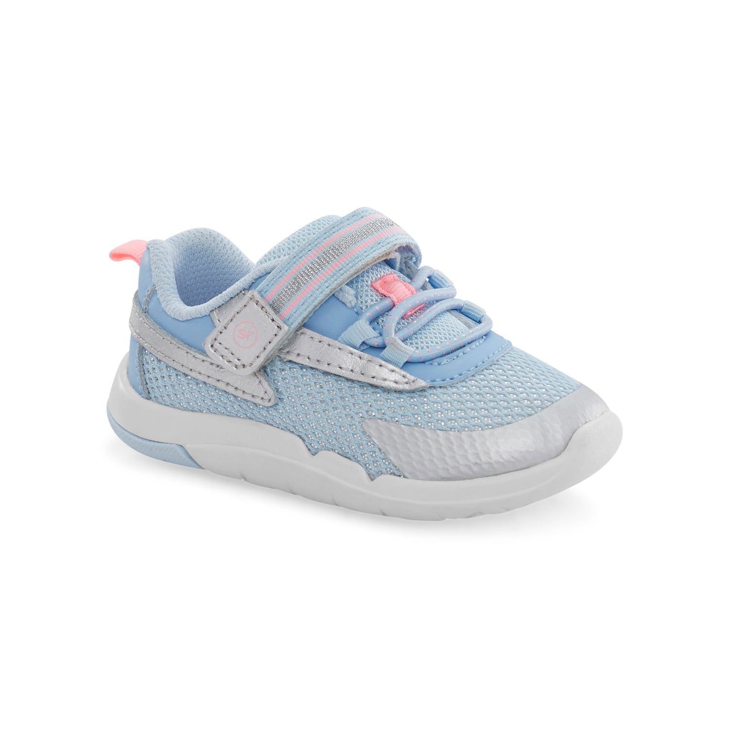 Girls Caroline Double Strap Leather Scalloped Sweetheart Sneaker- Toddler –  Babychelle