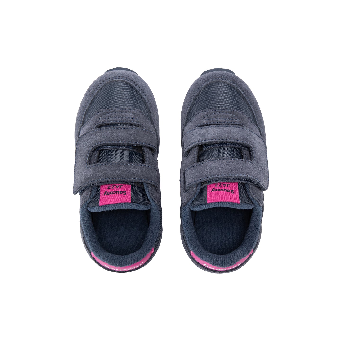 Jazz Hook & Loop Sneaker - Little Kid Navy/Pink