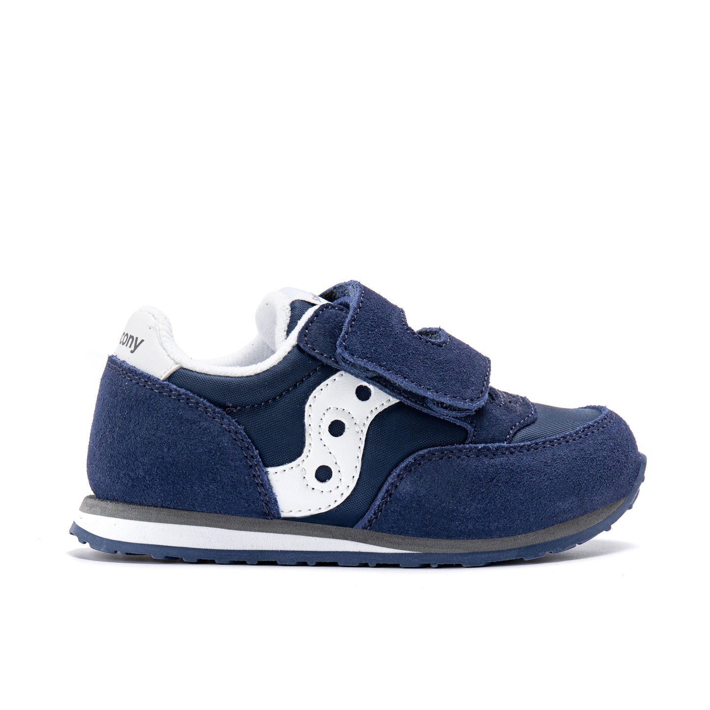 Jazz Hook & Loop Sneaker - Big Kid Cobalt/White
