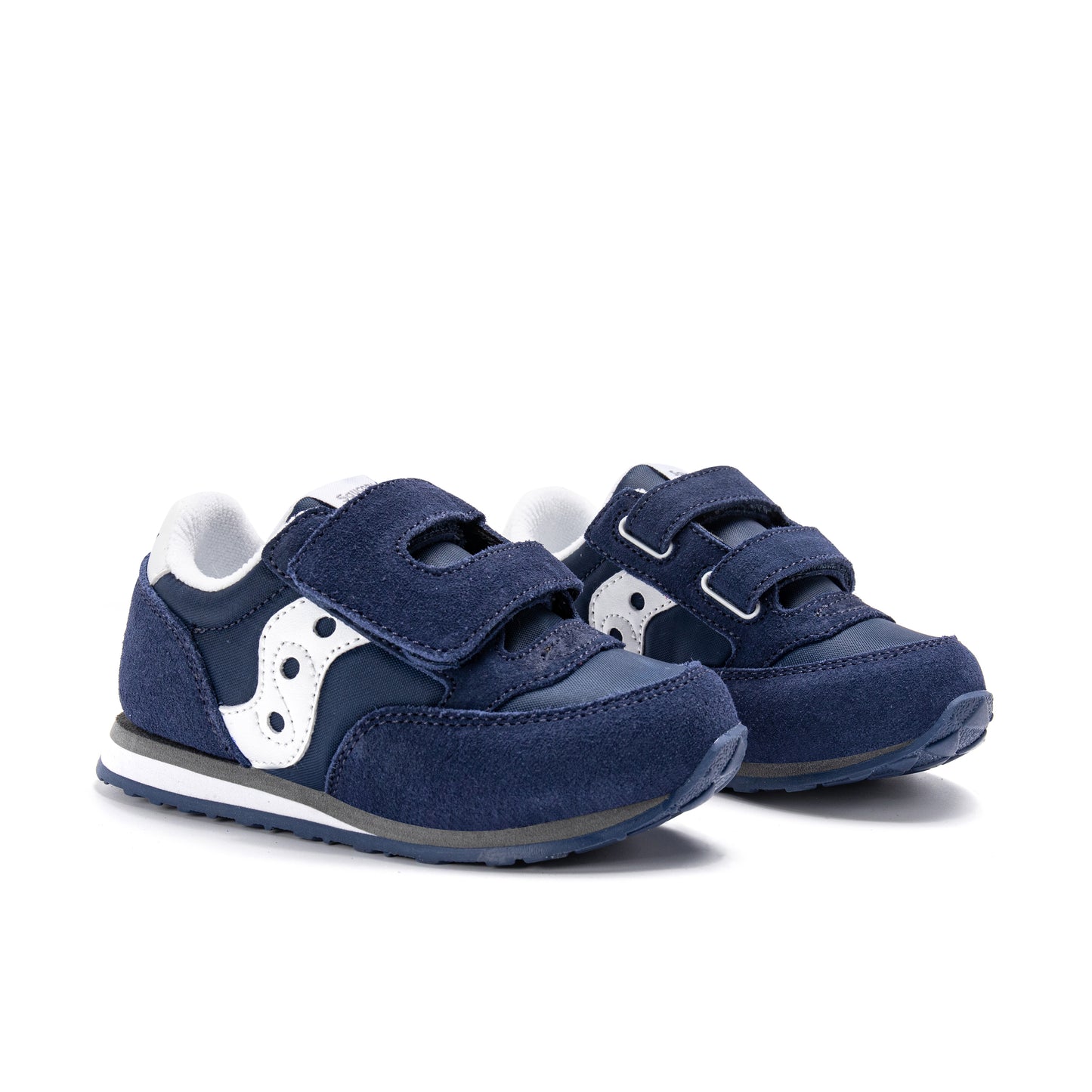 Jazz Hook & Loop Sneaker - Big Kid Cobalt/White