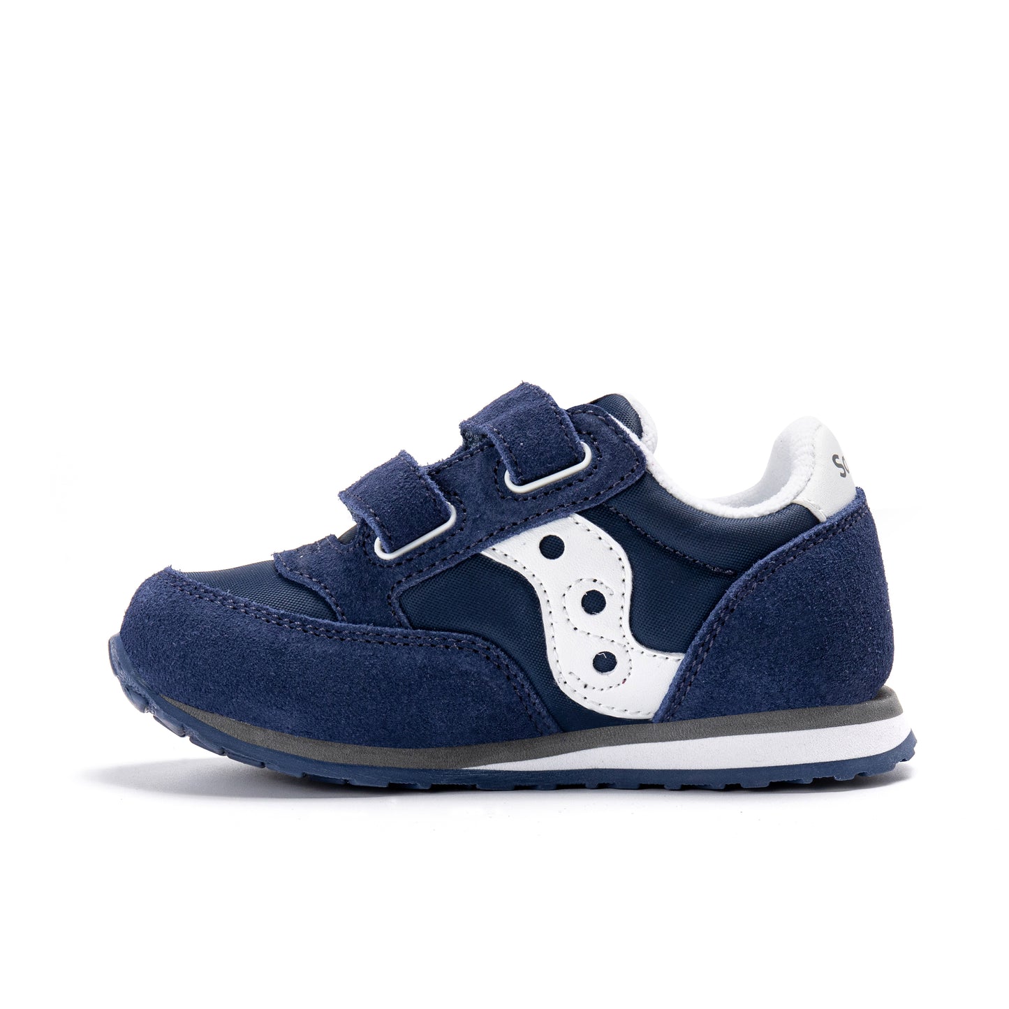 Jazz Hook & Loop Sneaker - Big Kid Cobalt/White