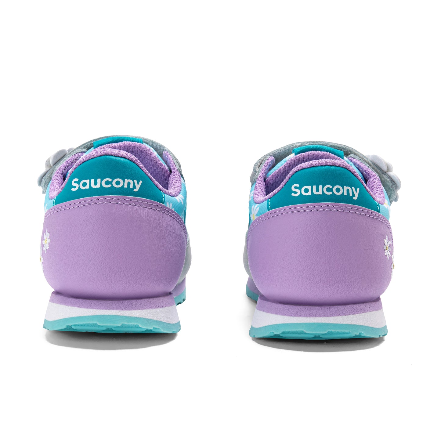 Jazz Hook & Loop Sneaker - Little Kid Silver/Teal