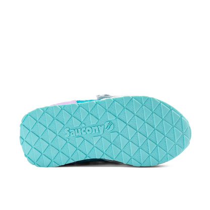 Jazz Hook & Loop Sneaker - Little Kid Silver/Teal