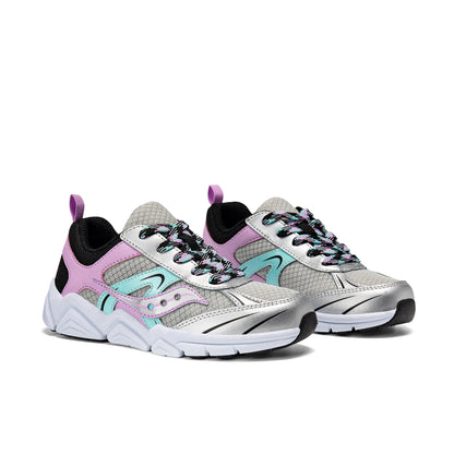 Flash XT Sneaker - Big Kid Silver/Black