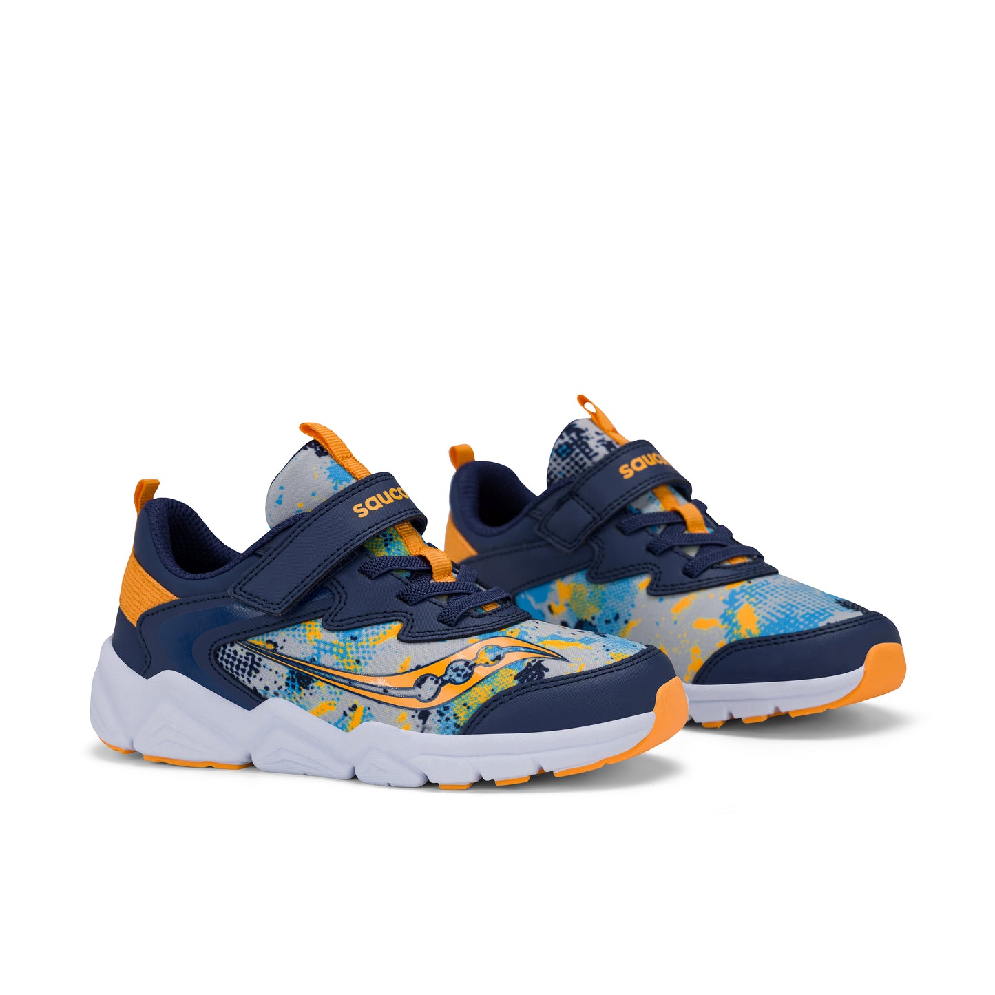 Flash Le Sneaker - Big Kid Grey Navy