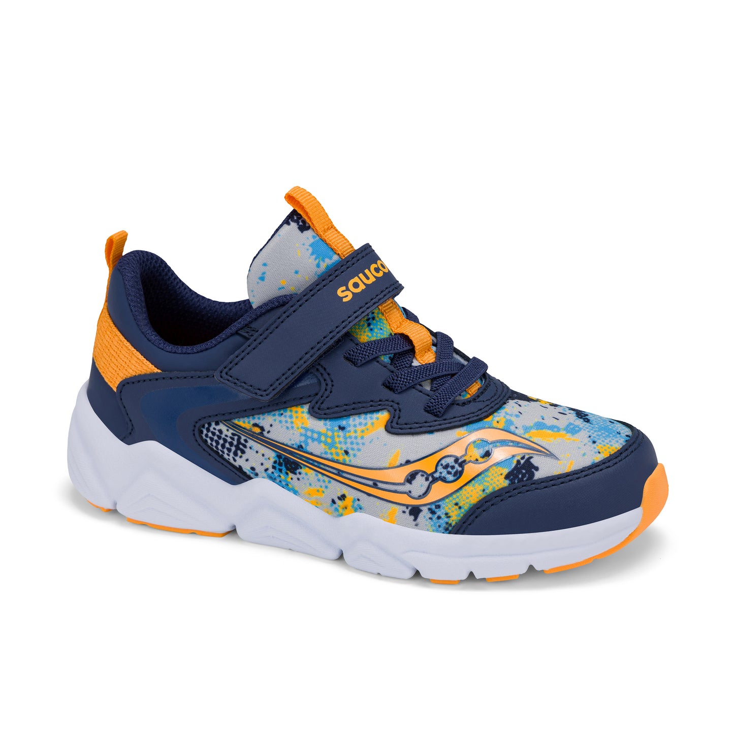 Flash Le Sneaker - Big Kid Grey Navy