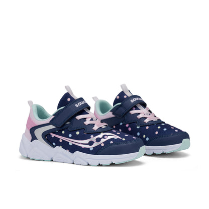 Flash Le Sneaker - Big Kid Navy Pink