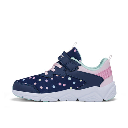 Flash Le Sneaker - Big Kid Navy Pink