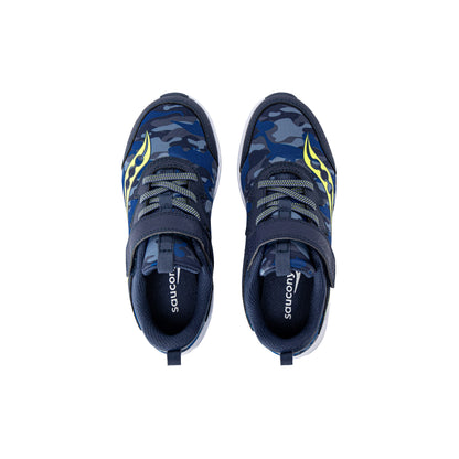 Flash LE Sneaker - Big Kid Navy/Lime