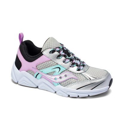 Flash XT Sneaker - Big Kid Silver/Black