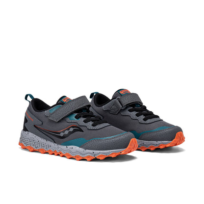 Peregrine KDZ A/C Shield Sneaker - Big Kid Grey/Teal