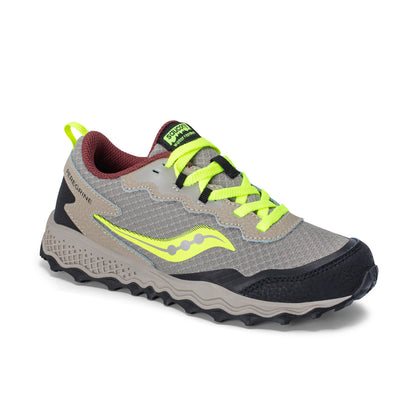 Peregrine KDZ Shield Sneaker - Big Kid Sand/Black